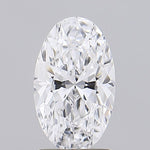 IGI 1.00 Carat Oval Lab Grown Diamond 人工培育鑽石 實驗室人造鑽石