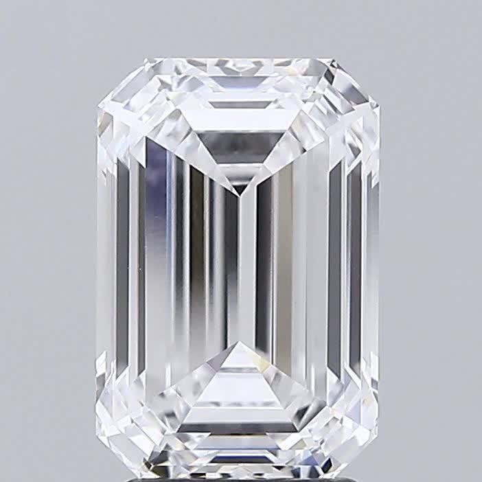 GIA 3.28 Carat Emerald Lab Grown Diamond 人工培育鑽石 實驗室人造鑽石