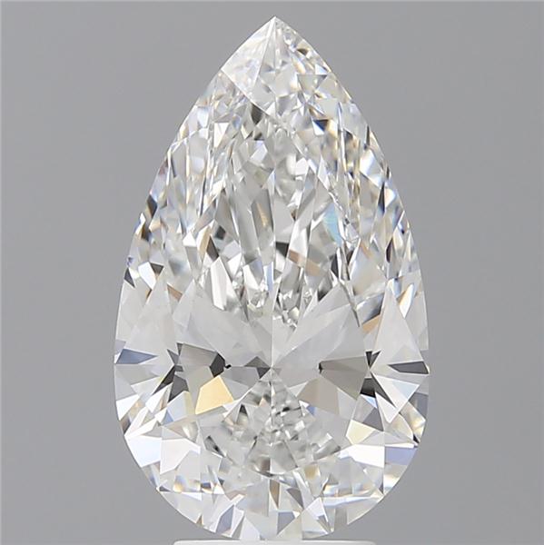 IGI 4.59 Carat Pear Lab Grown Diamond 人工培育鑽石 實驗室人造鑽石