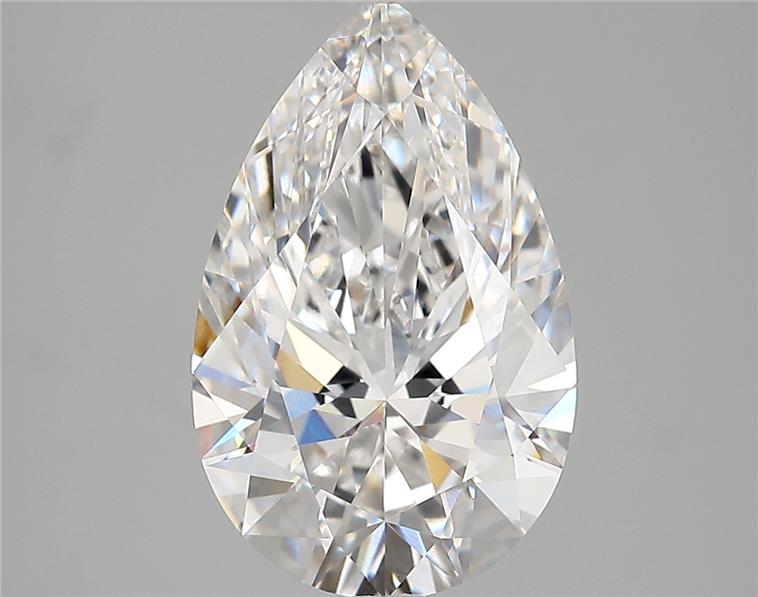 IGI 4.00 Carat Pear Lab Grown Diamond 人工培育鑽石 實驗室人造鑽石