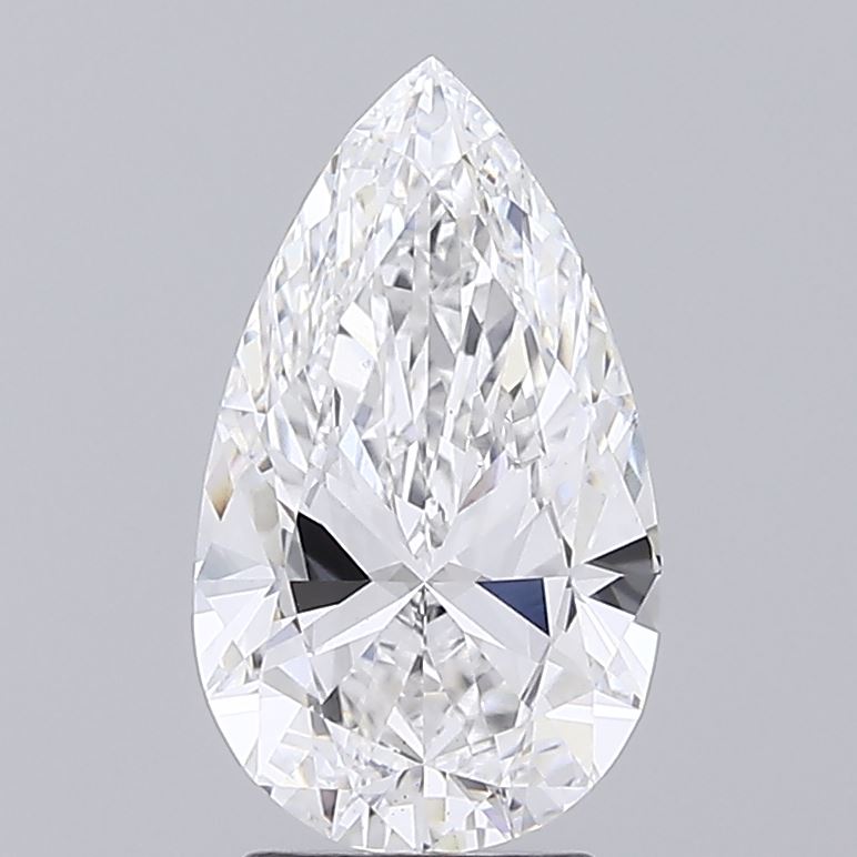 IGI 3.04 Carat Pear Lab Grown Diamond 人工培育鑽石 實驗室人造鑽石