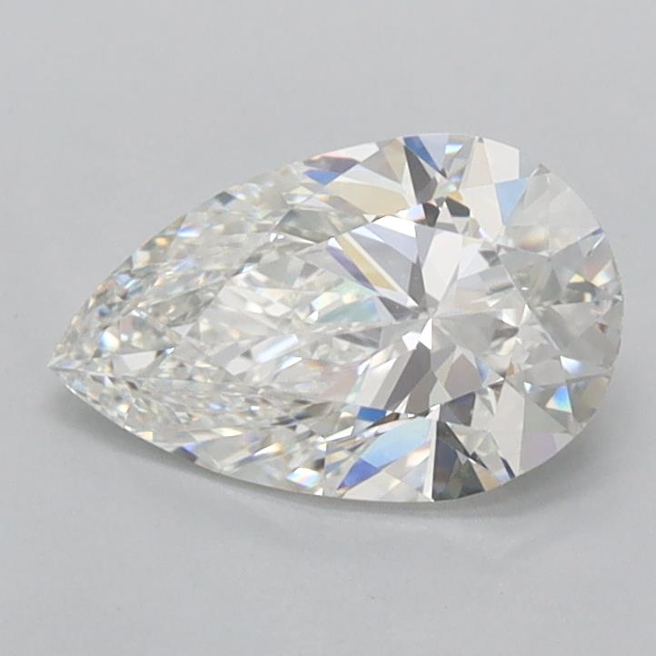 IGI 1.00 Carat Pear Lab Grown Diamond 人工培育鑽石 實驗室人造鑽石