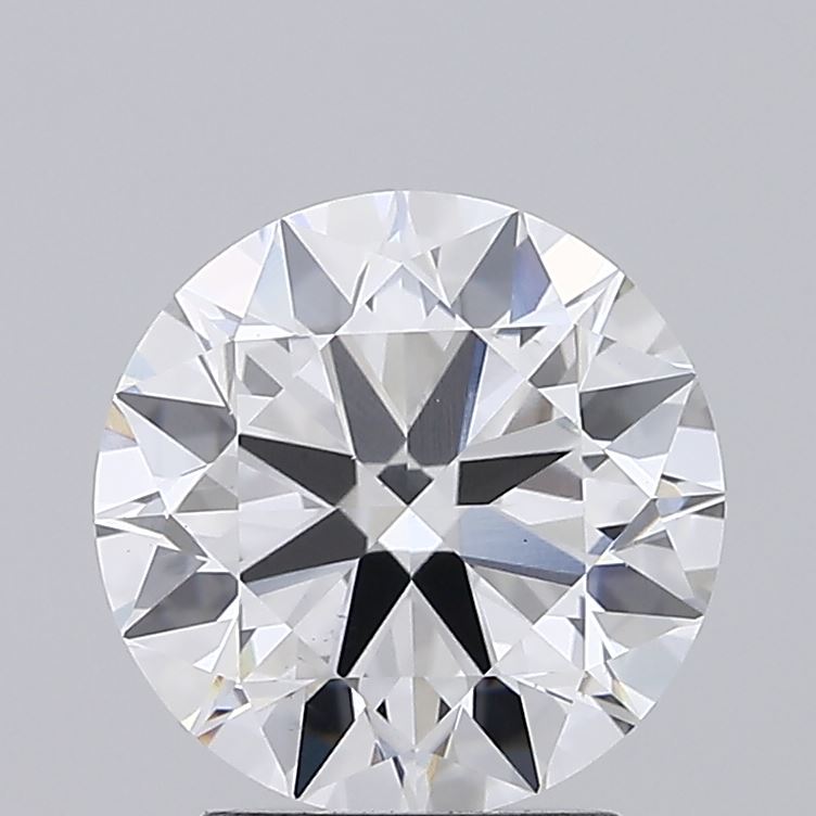 IGI 2.55 Carat Round Brilliant Lab Grown Diamond