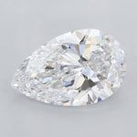 IGI 1.63 Carat Pear Lab Grown Diamond 人工培育鑽石 實驗室人造鑽石