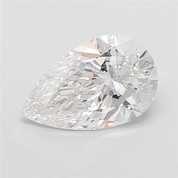 IGI 4.08 Carat Pear Lab Grown Diamond 人工培育鑽石 實驗室人造鑽石