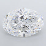 IGI 2.87 Carat Oval Lab Grown Diamond 人工培育鑽石 實驗室人造鑽石