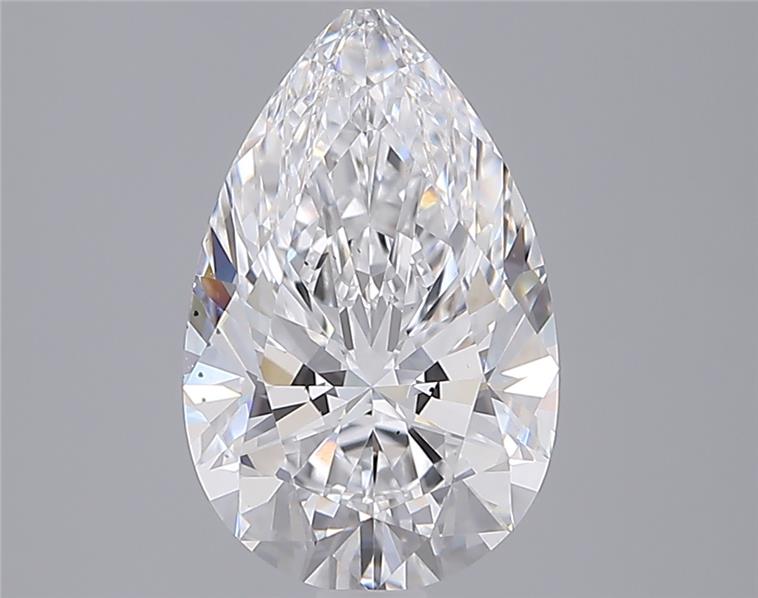 IGI 2.52 Carat Pear Lab Grown Diamond