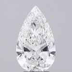 IGI 2.82 Carat Pear Lab Grown Diamond 人工培育鑽石 實驗室人造鑽石