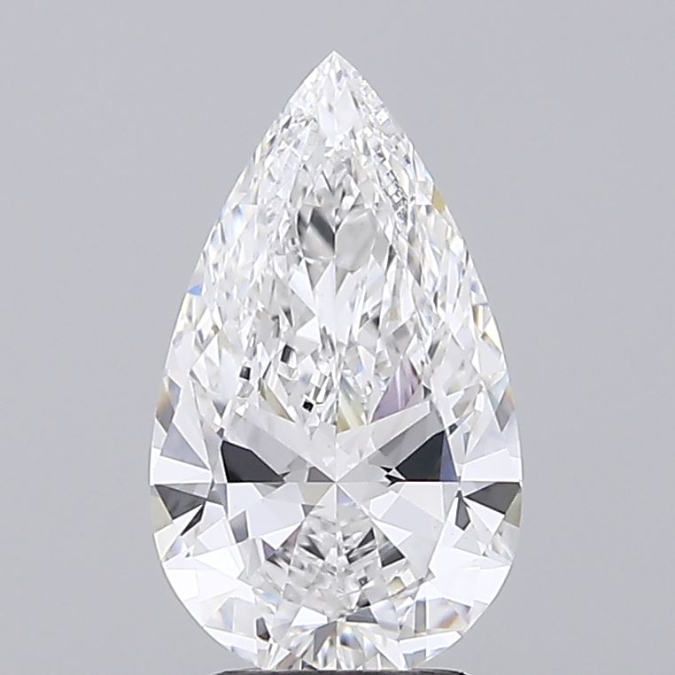 IGI 2.82 Carat Pear Lab Grown Diamond 人工培育鑽石 實驗室人造鑽石