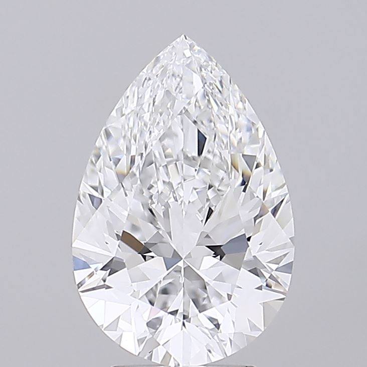 IGI 4.10 Carat Pear Lab Grown Diamond 人工培育鑽石 實驗室人造鑽石