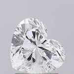 IGI 1.43 Carat Heart Lab Grown Diamond