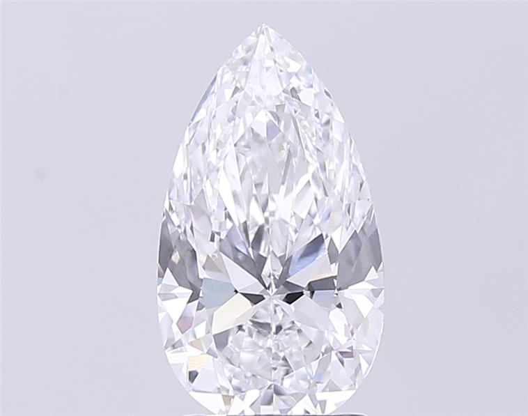 IGI 2.50 Carat Pear Lab Grown Diamond 人工培育鑽石 實驗室人造鑽石