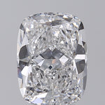 IGI 3.41 Carat Long Cushion Brilliant Lab Grown Diamond