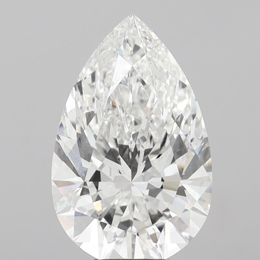 IGI 7.07 Carat Pear Lab Grown Diamond 人工培育鑽石 實驗室人造鑽石