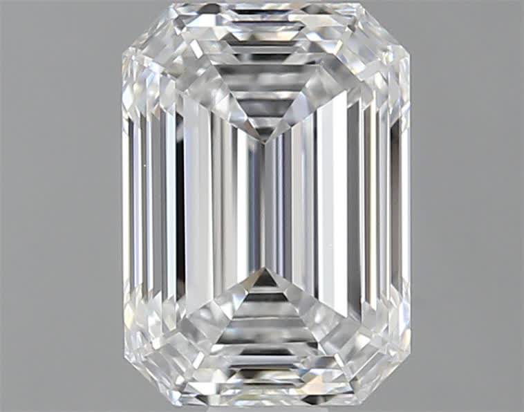 IGI 1.38 Carat Emerald Lab Grown Diamond