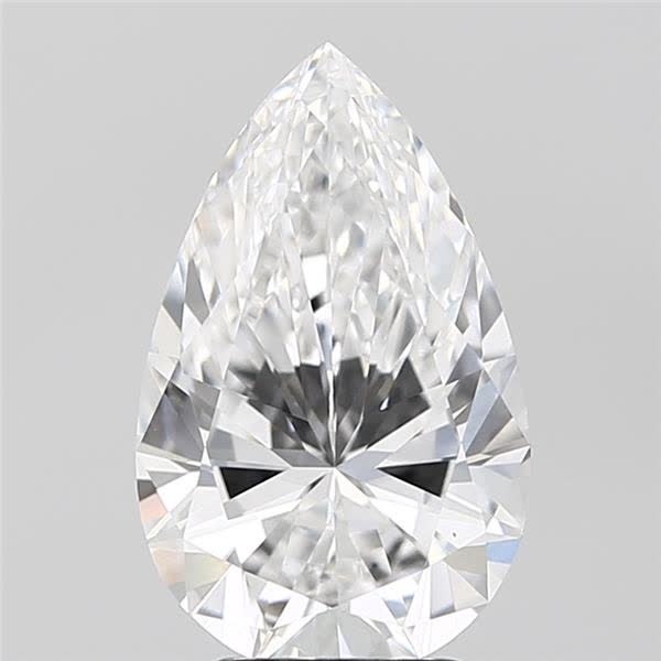 IGI 3.59 Carat Pear Lab Grown Diamond 人工培育鑽石 實驗室人造鑽石