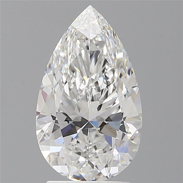 IGI 2.55 Carat Pear Lab Grown Diamond 人工培育鑽石 實驗室人造鑽石