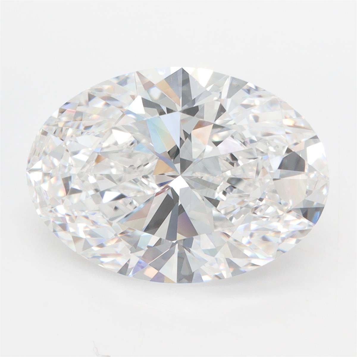 GIA 5.54 Carat Oval Lab Grown Diamond 人工培育鑽石 實驗室人造鑽石