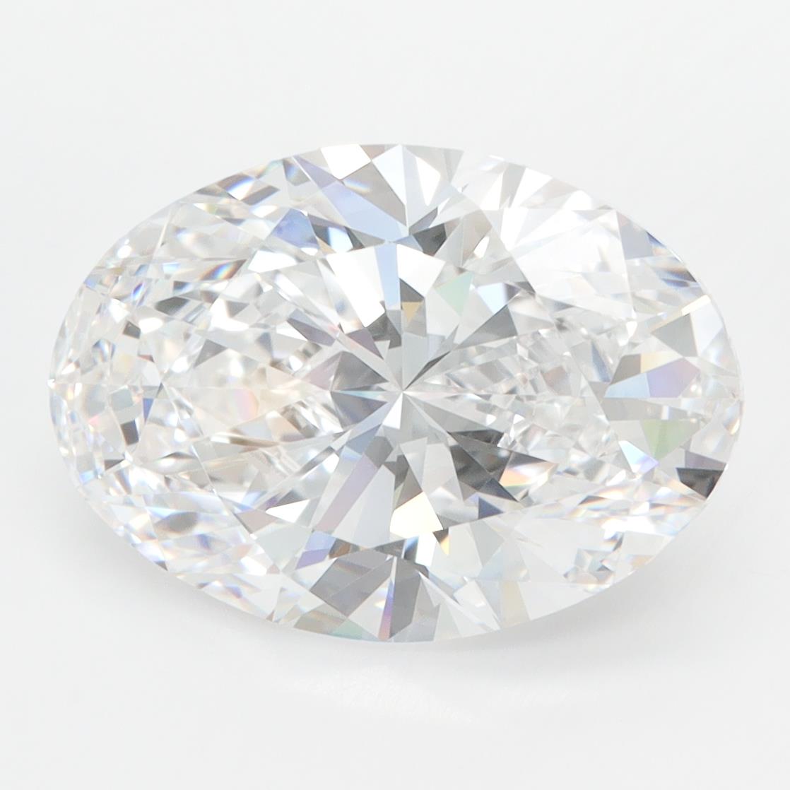 GIA 5.02 Carat Oval Lab Grown Diamond 人工培育鑽石 實驗室人造鑽石