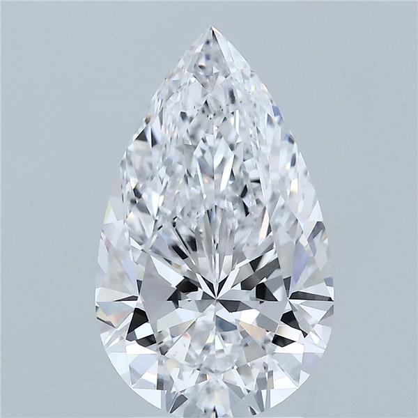 IGI 3.00 Carat Pear Lab Grown Diamond 人工培育鑽石 實驗室人造鑽石