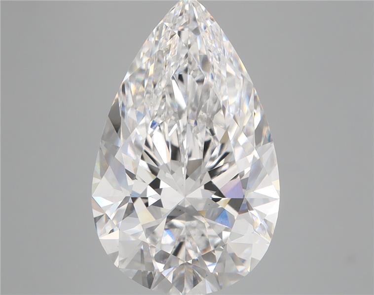 IGI 5.10 Carat Pear Lab Grown Diamond 人工培育鑽石 實驗室人造鑽石