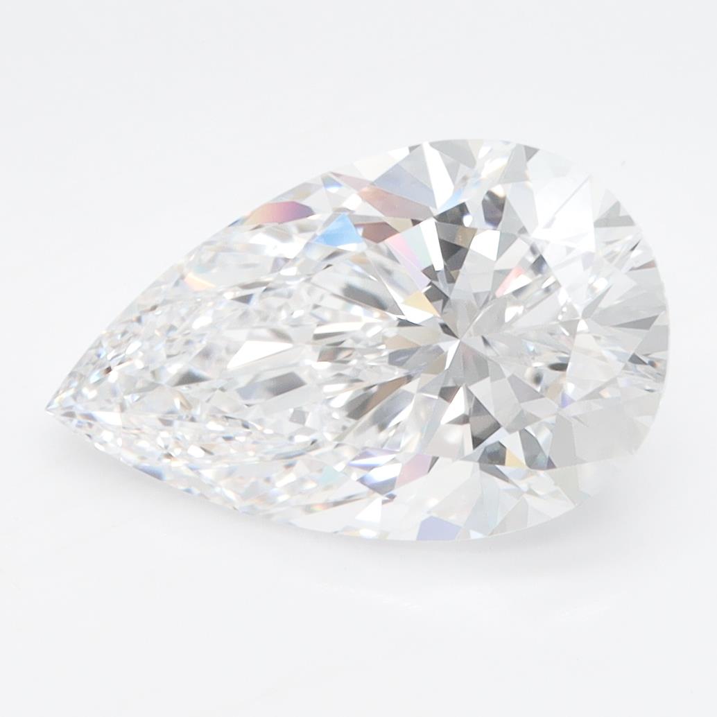 IGI 3.00 Carat Pear Lab Grown Diamond 人工培育鑽石 實驗室人造鑽石