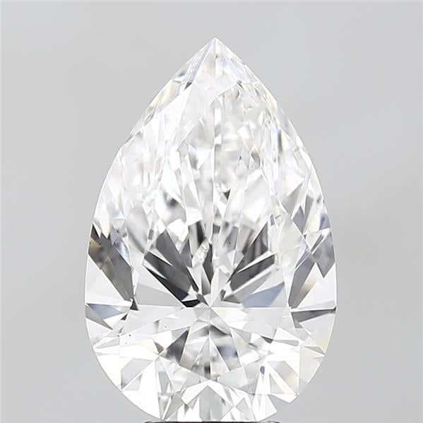 IGI 4.94 Carat Pear Lab Grown Diamond 人工培育鑽石 實驗室人造鑽石
