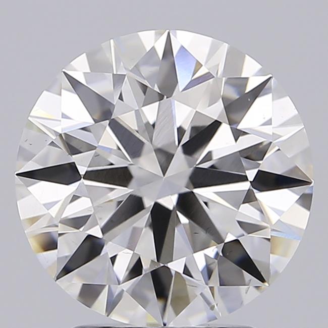 IGI 2.51 Carat Round Brilliant Lab Grown Diamond