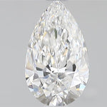 IGI 1.37 Carat Pear Lab Grown Diamond 人工培育鑽石 實驗室人造鑽石