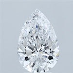 IGI 4.00 Carat Pear Lab Grown Diamond 人工培育鑽石 實驗室人造鑽石