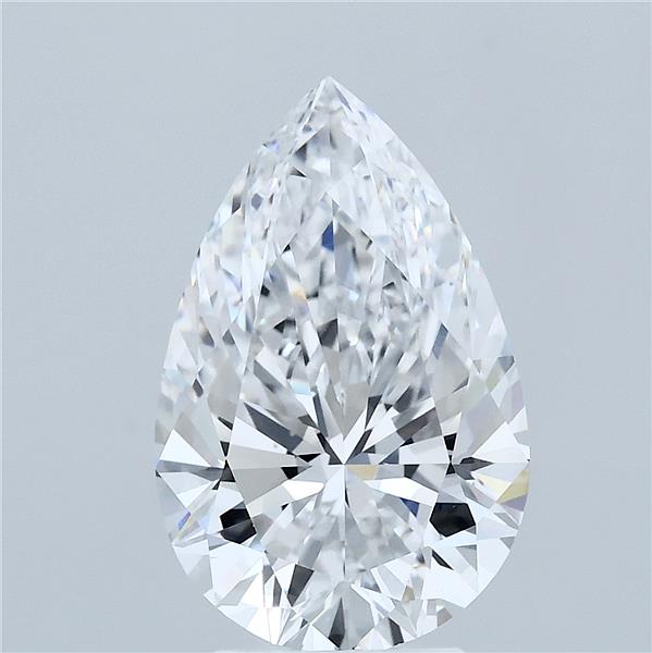 IGI 4.00 Carat Pear Lab Grown Diamond 人工培育鑽石 實驗室人造鑽石