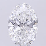 IGI 3.45 Carat Oval Lab Grown Diamond