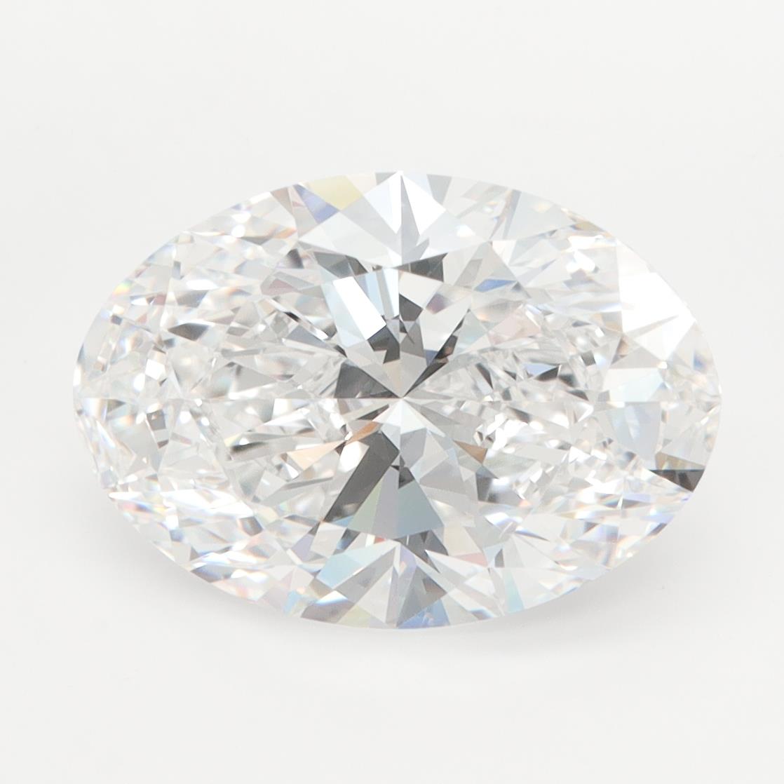 GIA 3.96 Carat Oval Lab Grown Diamond 人工培育鑽石 實驗室人造鑽石