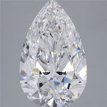IGI 5.02 Carat Pear Lab Grown Diamond 人工培育鑽石 實驗室人造鑽石