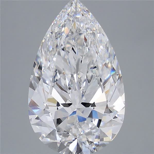 IGI 5.02 Carat Pear Lab Grown Diamond 人工培育鑽石 實驗室人造鑽石