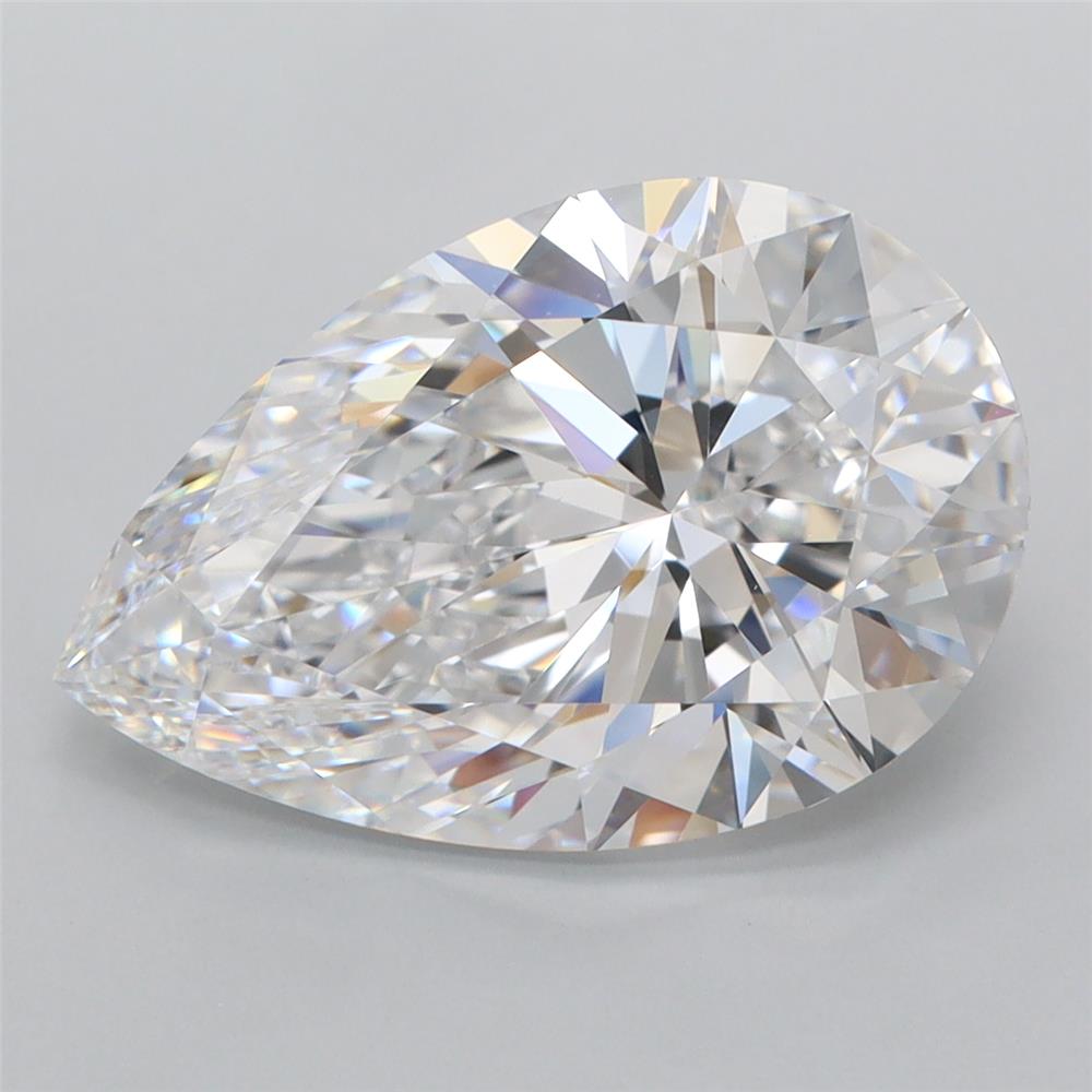 IGI 5.09 Carat Pear Lab Grown Diamond 人工培育鑽石 實驗室人造鑽石