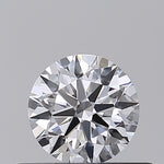 GIA 0.42 Carat Round Brilliant Lab Grown Diamond