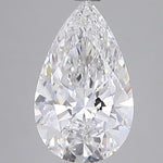 IGI 3.07 Carat Pear Lab Grown Diamond 人工培育鑽石 實驗室人造鑽石
