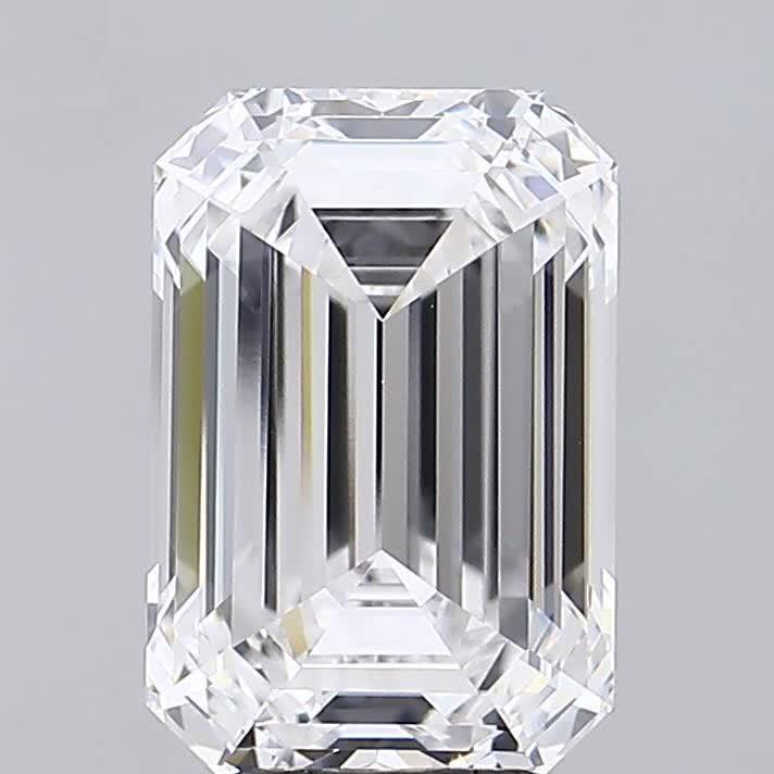 IGI 4.90 Carat Emerald Lab Grown Diamond 人工培育鑽石 實驗室人造鑽石