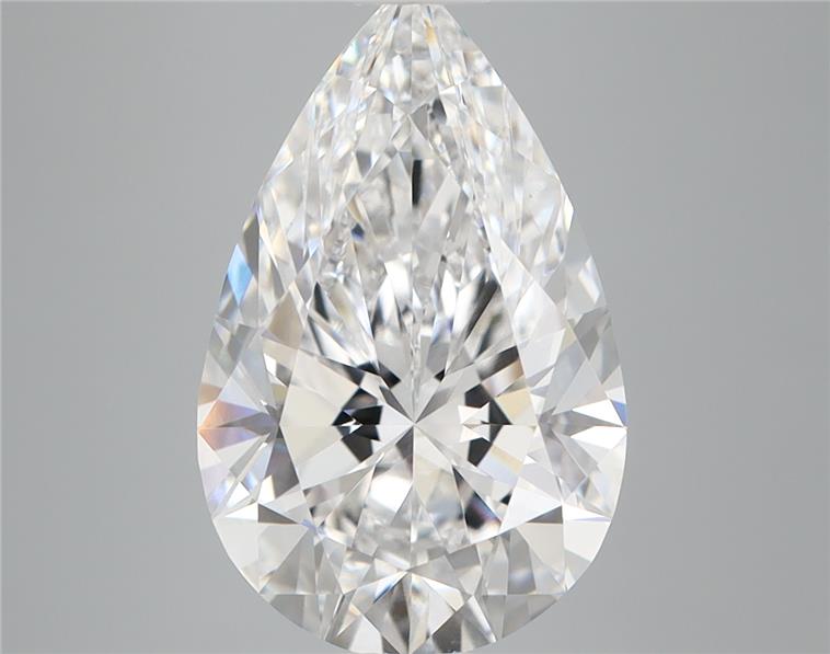 IGI 4.04 Carat Pear Lab Grown Diamond 人工培育鑽石 實驗室人造鑽石