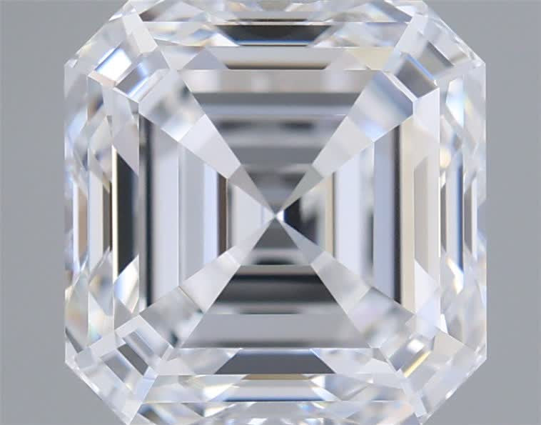 IGI 2.1 Carat Asscher Lab Grown Diamond