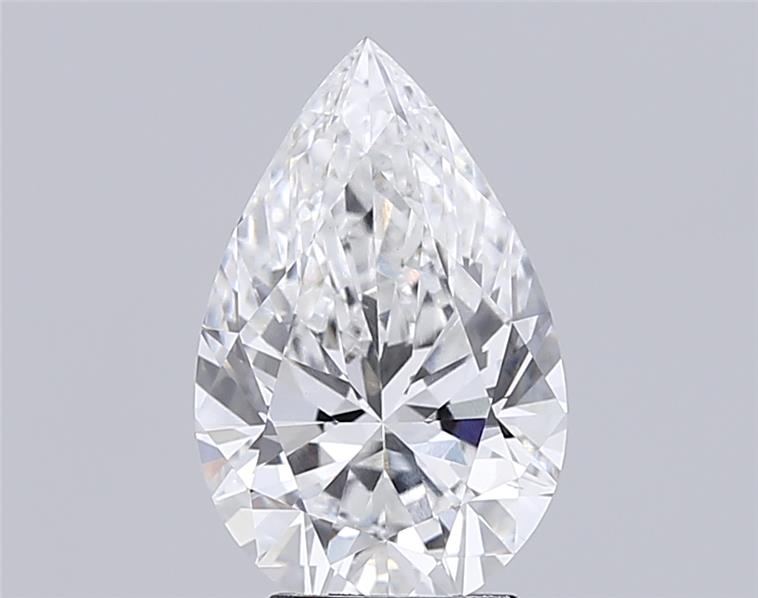 IGI 3.33 Carat Pear Lab Grown Diamond 人工培育鑽石 實驗室人造鑽石