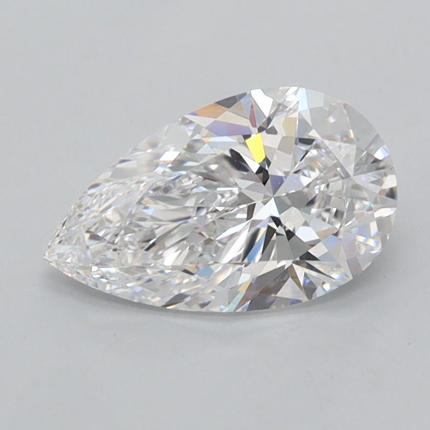 IGI 1.34 Carat Pear Lab Grown Diamond 人工培育鑽石 實驗室人造鑽石