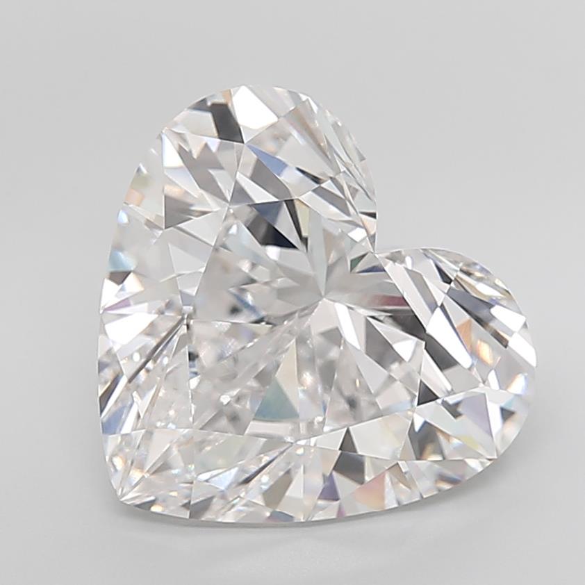 IGI 12.15 Carat Heart Lab Grown Diamond