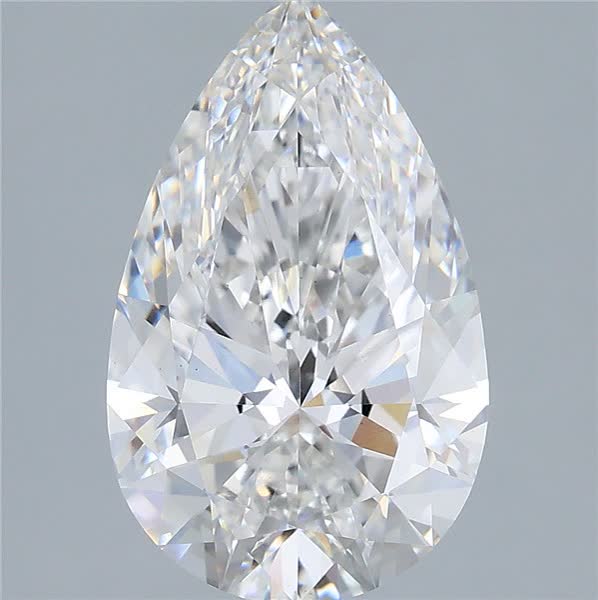 IGI 4.00 Carat Pear Lab Grown Diamond 人工培育鑽石 實驗室人造鑽石