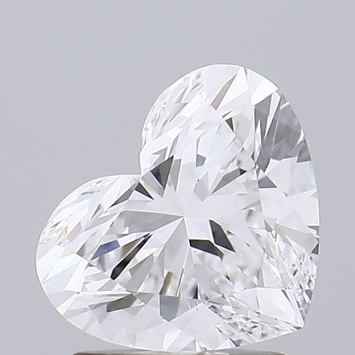 IGI 1.7 Carat Heart Lab Grown Diamond