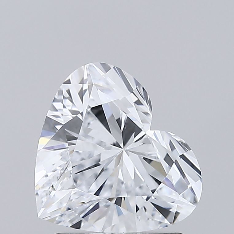 IGI 1.51 Carat Heart Lab Grown Diamond