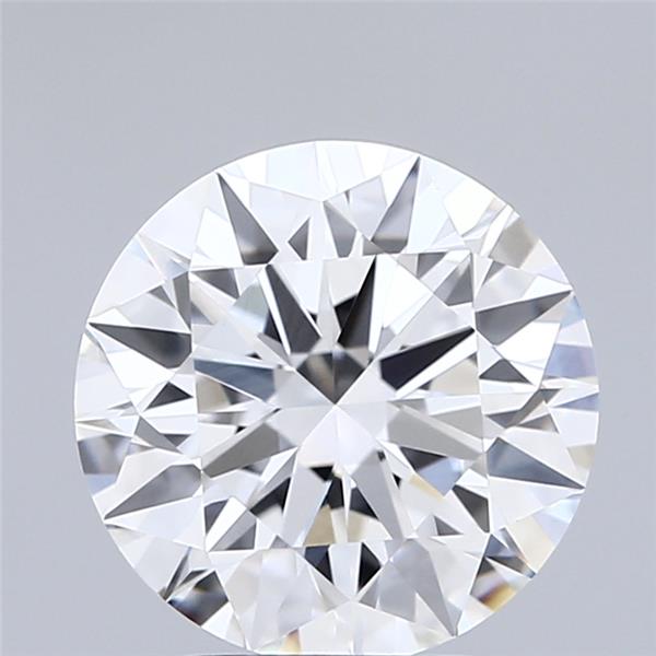 IGI 2.55 Carat Round Brilliant Lab Grown Diamond