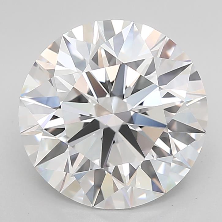 GIA 4.14 Carat Round Brilliant Lab Grown Diamond 人工培育鑽石 實驗室人造鑽石