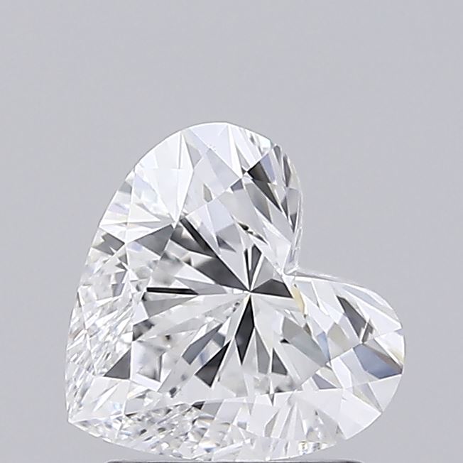 IGI 1.35 Carat Heart Lab Grown Diamond